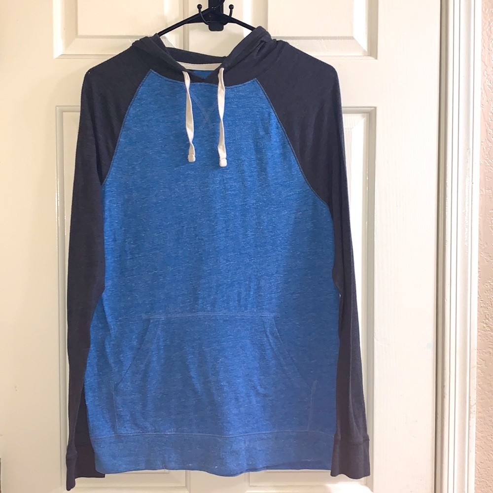 Light Weight Mens Hoodie Long Sleeve Shirt